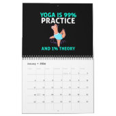 ヨガ カレンダー (1月 2026)