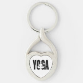 ヨガ。 キーホルダー (正面)