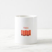 ヨガ コーヒーマグカップ (中央)