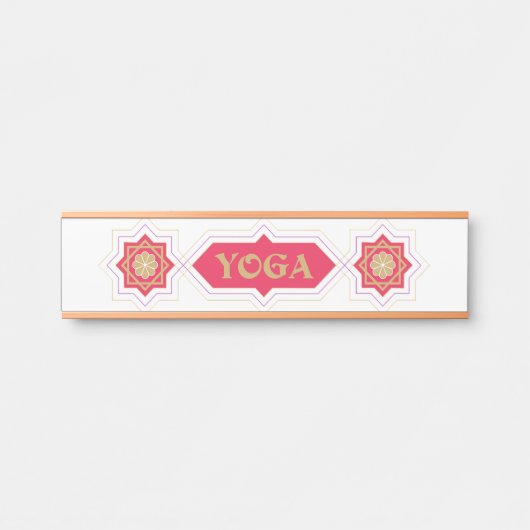 ヨガ サインプレート (正面)