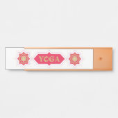 ヨガ サインプレート (正面)