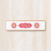 ヨガ サインプレート (正面)