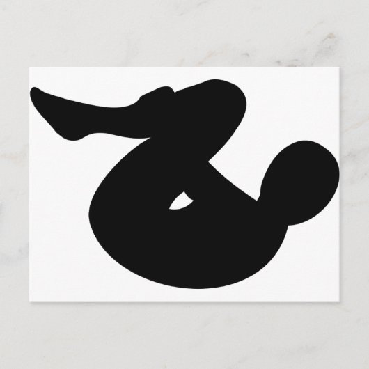 ヨガ – サルト ポストカード (正面)