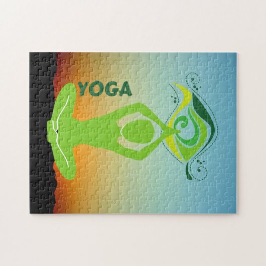ヨガ ジグソーパズル (横)