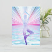 ヨガ ゼン ツリー オブ ライフ 瞑想 招待状 (スタンド正面)