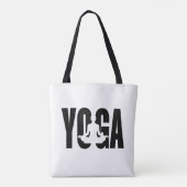 ヨガ。 トートバッグ (裏面)