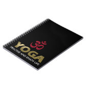 ヨガ ノートブック (左側)