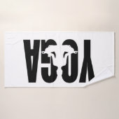 ヨガ。 バスタオル (バスタオル)