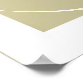 ヨガ&ピンクロータスフラワーホワイトルームスピリチュアルポスター ポスター (角)