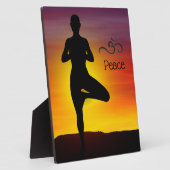 ヨガ フォトプラーク (側面)