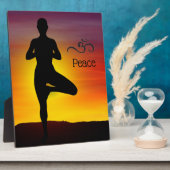 ヨガ フォトプラーク (側面)