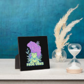 ヨガ フロッグ ヴァイブス フォトプラーク (インサイチュ)