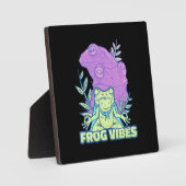 ヨガ フロッグ ヴァイブス フォトプラーク (正面)