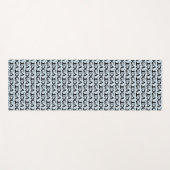 ヨガ ポジション タイル パターン 片側 ヨガマット (正面(横))