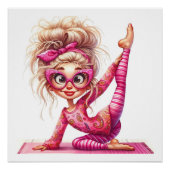 ヨガ ポスター (正面)