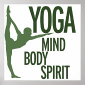 ヨガ ポスター (正面)