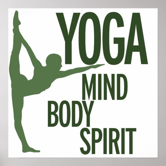 ヨガ ポスター (正面)