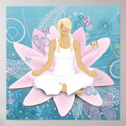 ヨガ ポスター (正面)