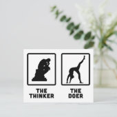 ヨガ ポストカード (スタンド正面)