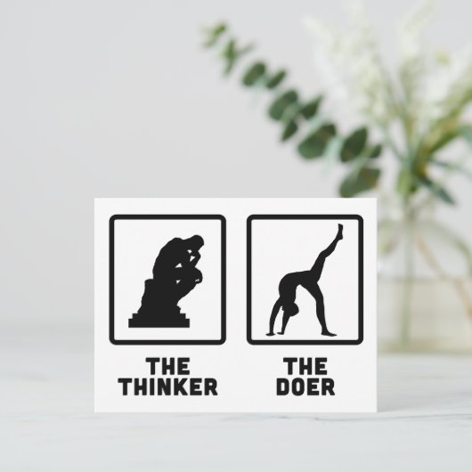 ヨガ ポストカード (スタンド正面)