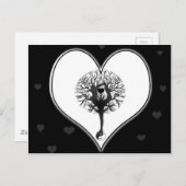 ヨガ ポストカード (正面/裏面)