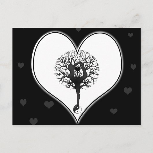 ヨガ ポストカード (正面)