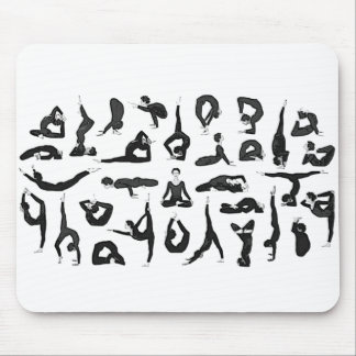 ヨガ マウスパッド