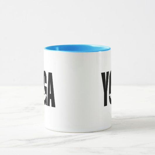 ヨガ。 マグカップ (中央)