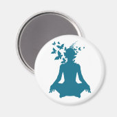 ヨガ マグネット (正面/裏面)