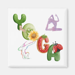 ヨガ マグネット