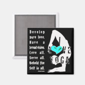 ヨガ マグネット (正面/裏面)