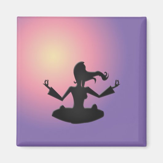 ヨガ マグネット (正面)