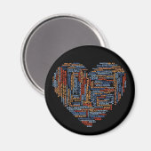 ヨガ マグネット (正面/裏面)