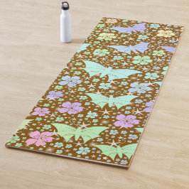 ヨガ，マット，パターン，カラフル，スポーツ，ゲーム，金ゴールド, ヨガマット