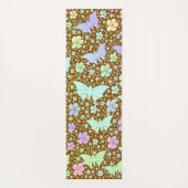 ヨガ，マット，パターン，カラフル，スポーツ，ゲーム，金ゴールド, ヨガマット (裏面)