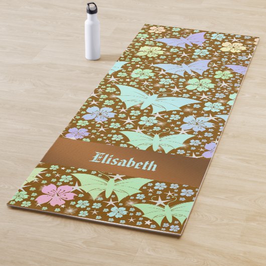 ヨガ，マット，パターン，カラフル，スポーツ，ゲーム，金ゴールド, ヨガマット (インサイチュ)