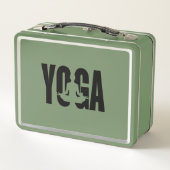 ヨガ。 メタルランチボックス (裏面)