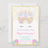 ヨガ ユニコーン ご招待, ユニコーン 招待状 (正面)