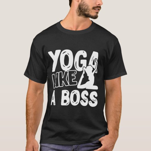 ヨガ ヨガ Like A Boss Tシャツ (正面)