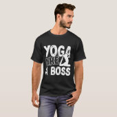 ヨガ ヨガ Like A Boss Tシャツ (正面フル)