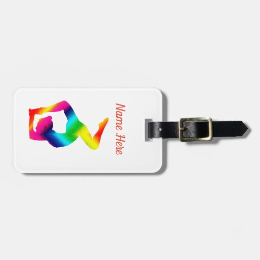 ヨガ ラゲッジタグ (正面横)