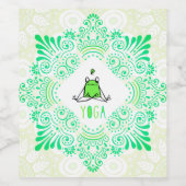 ヨガ ワインラベル (シングルラベル)