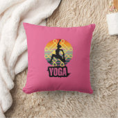 ヨガ、内面平和 クッション (ブランケット)