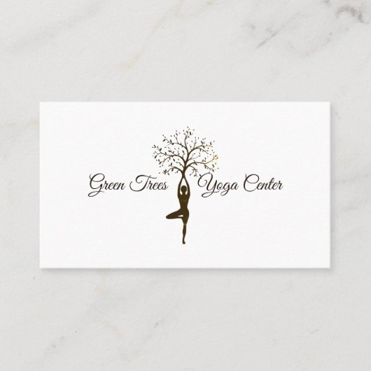 ヨガ 名刺 (正面)