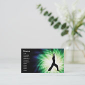 ヨガ 名刺 (スタンド正面)