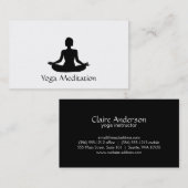 ヨガ 名刺 (正面/裏面)
