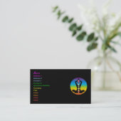 ヨガ 名刺 (スタンド正面)