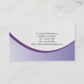 ヨガ-名刺 名刺 (裏面)