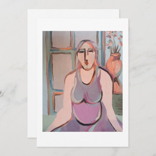 ヨガ！ 招待状 (正面/裏面)