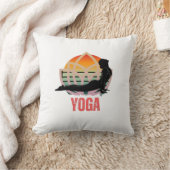 ヨガ:流れを受け入れる クッション (ブランケット)